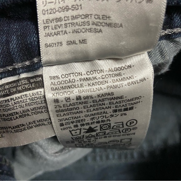 Levi’s 559 Relaxed Straight Jeans Blue - Picture 14 of 16